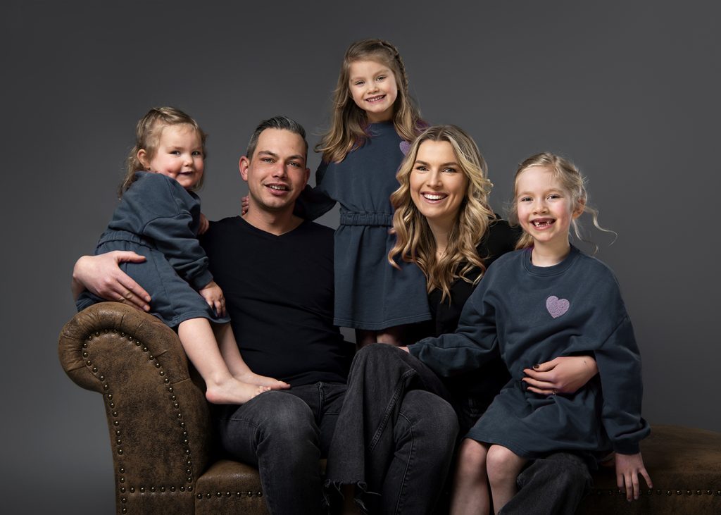 Familie fotoshoot studio