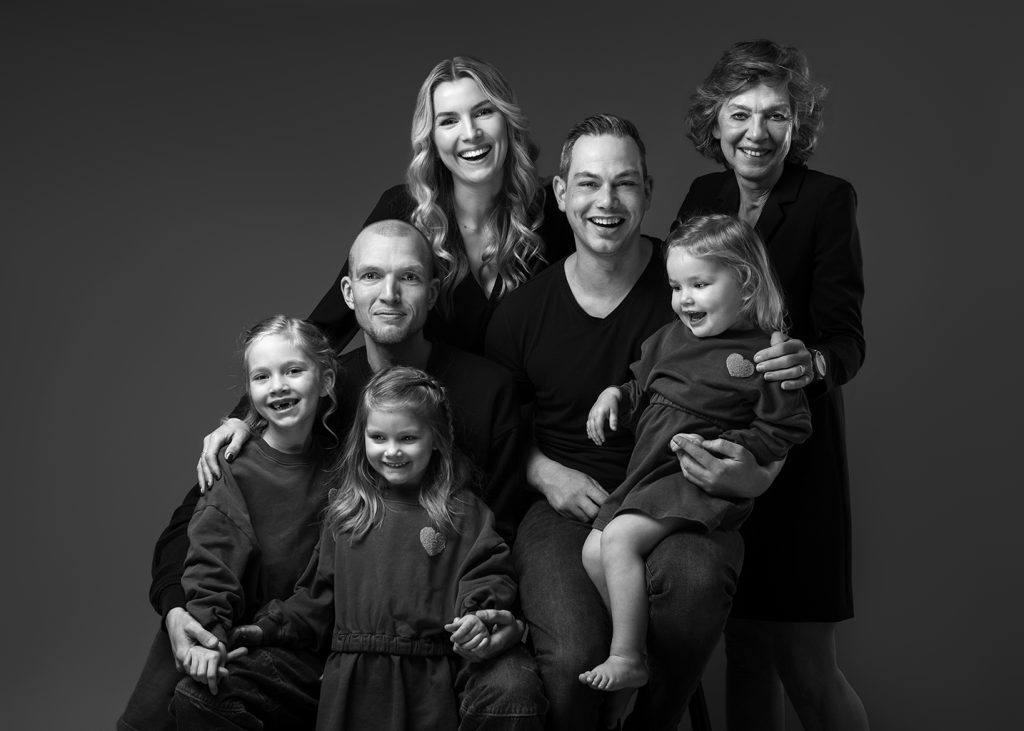 Familie fotoshoot fotostudio